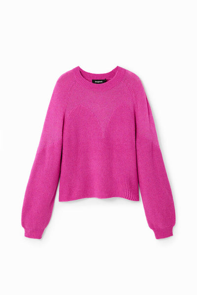 Desigual Ribbed Jumper Knitwear Loose