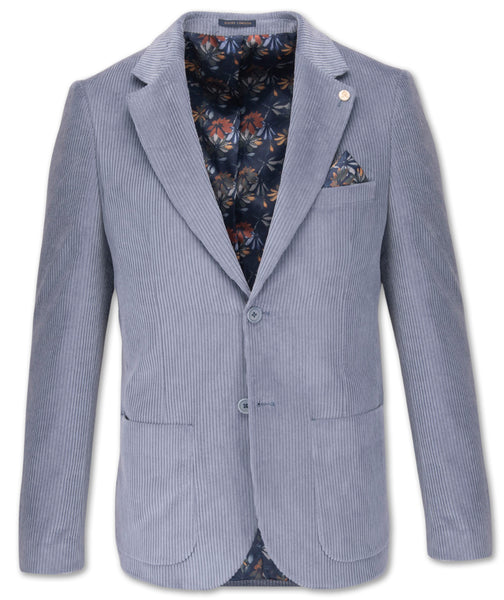 Guide London Ocean Blue Corduroy Jacket