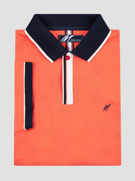 MishMash Ray Tiger Lily Polo