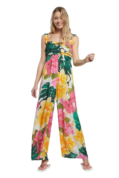 Desigual Jumpsuit Flowers