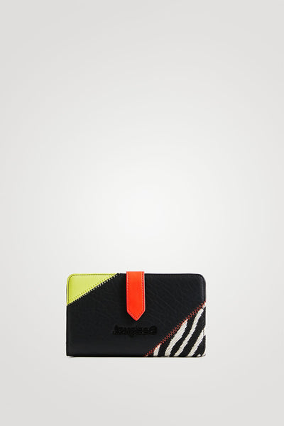 Desigual Animal Patchwork Wallet