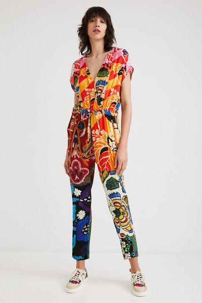 Desigual Wrap Jumpsuit Designed by M.Christian Lacroix