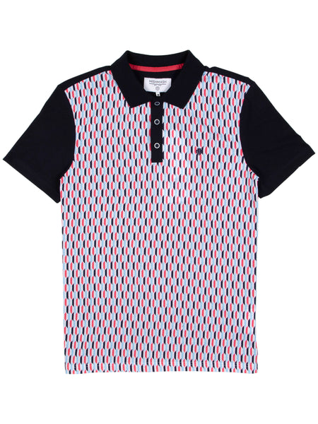 Mish Mash 'Baron' Pale Red Polo Shirt