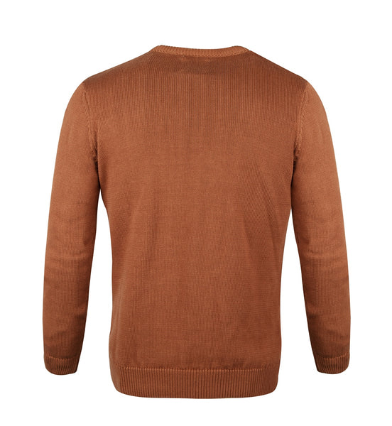 Guide London Bronze Knitted Crew neck