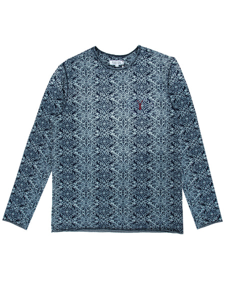 Pearly King Baroque Style Printed Crew Neck