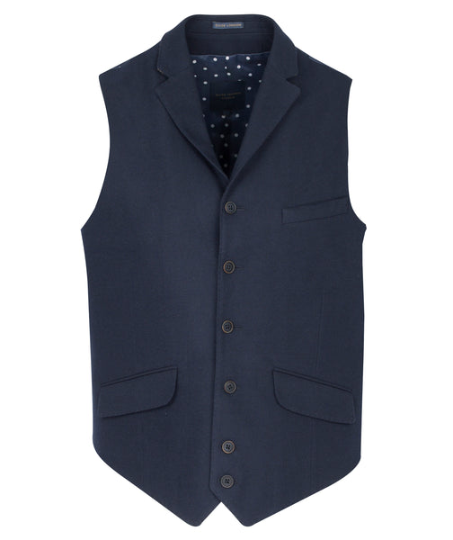 Guide London Navy Waistcoat