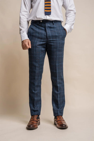 Cavani Cody Blue Three Piece Suit