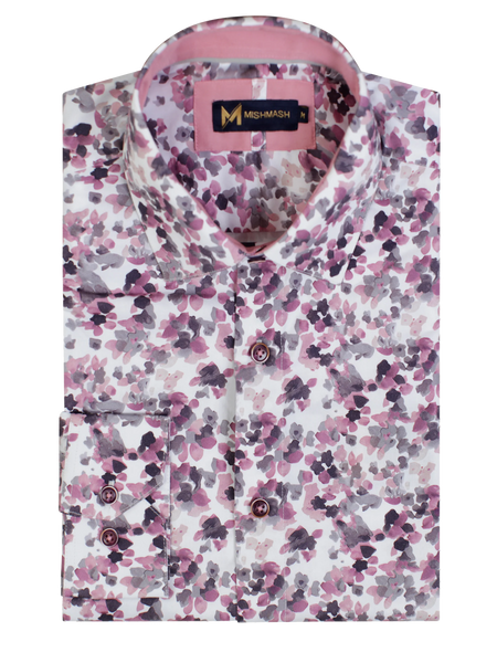 MishMash Bedrock Ivory Floral Print Long Sleeve Shirt – Multi Colour