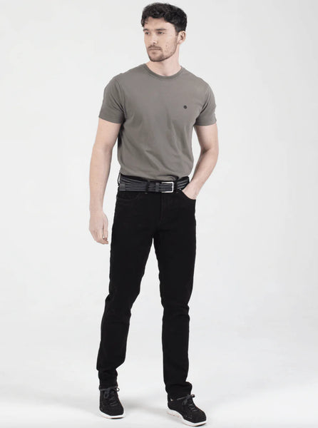 Mish Mash "Hawker" Tapered Fit Jeans in Black