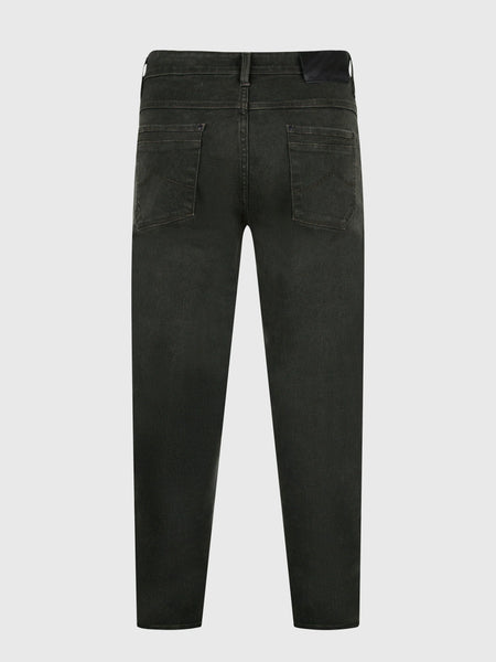 Mish Mash "Hawker" Tapered Fit Jeans in Dark Green