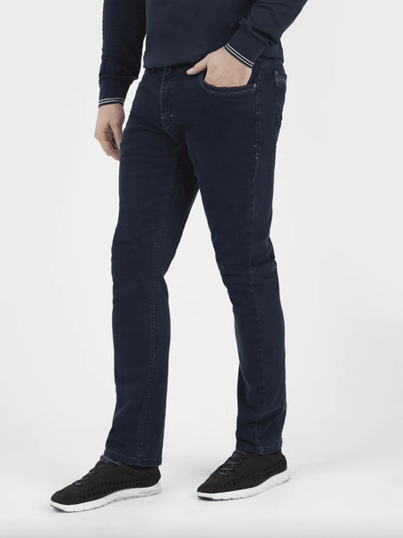 Mish Mash "Hawker" Tapered Fit Jeans in Navy