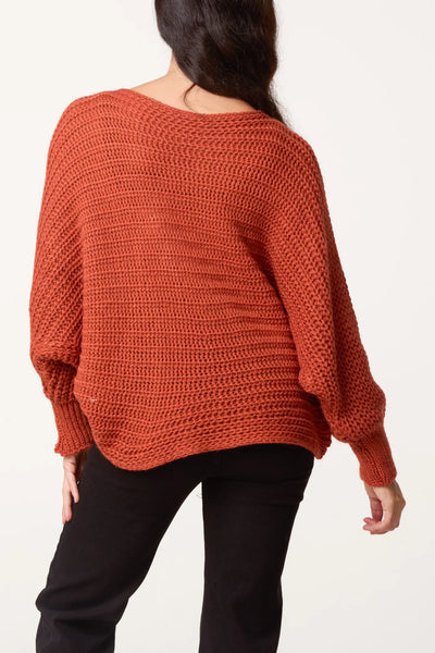 Rustic Knit Tie-Front Cardigan