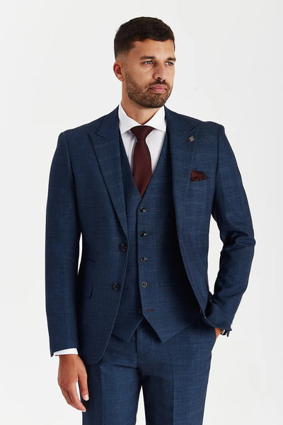 Paul Andrews Viceroy Beige Men's Three Piece Suit
