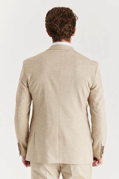 Paul Andrews Belmont Beige Men's Two Piece Suit