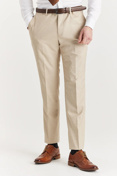 Paul Andrews Belmont Beige Men's Three Piece Suit