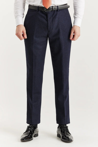 Paul Andrews Oscar Navy Tweed Three Piece Suit