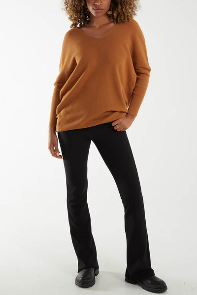 Leopard Bow Back Jumper Sale price