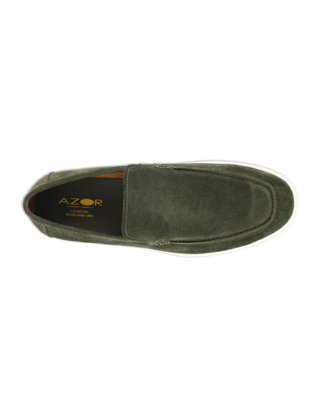 Azor Savona Green Loafer