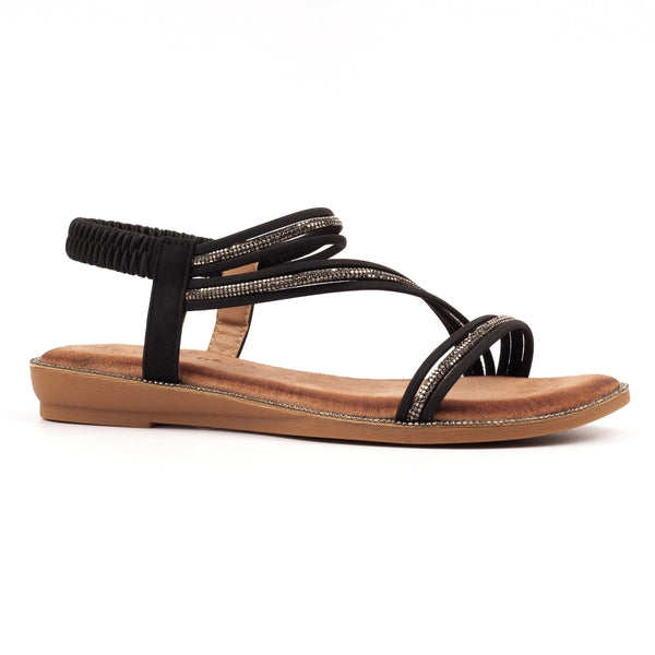 Lunar Aruba Black Sandal