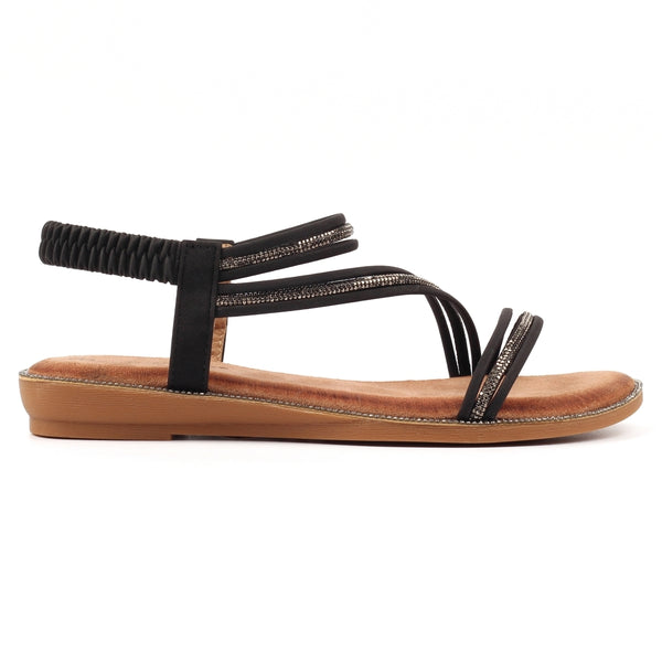 Lunar Aruba Black Sandal