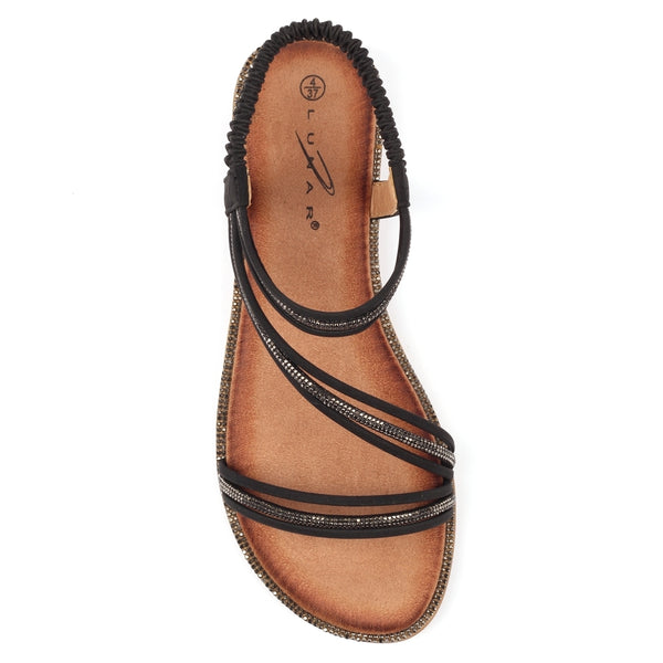 Lunar Aruba Black Sandal