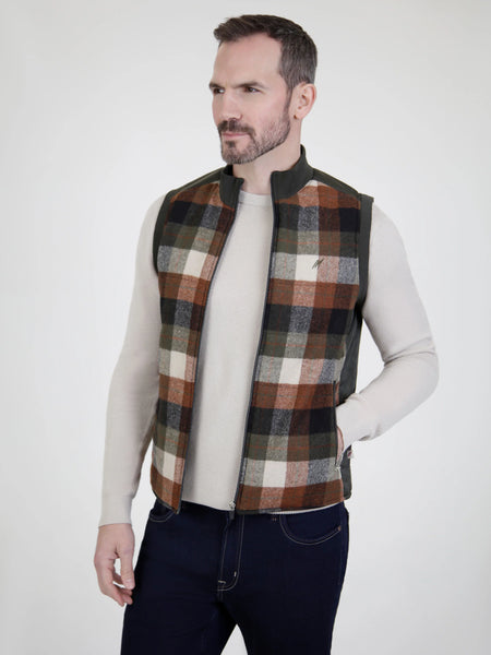 MishMash Sycamore Multi Check Gillet