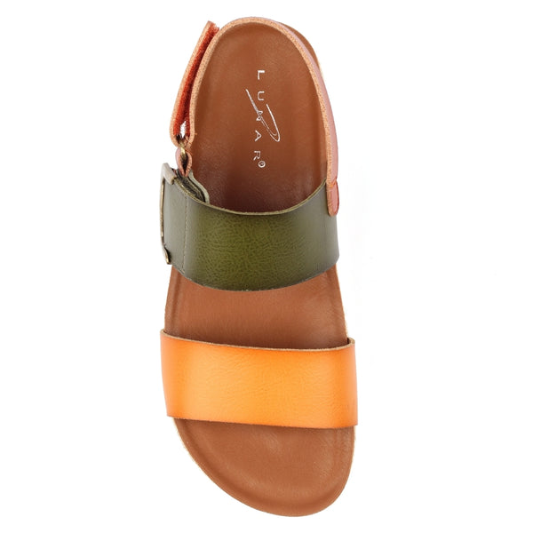 Lunar Deanna II Olive Sandal