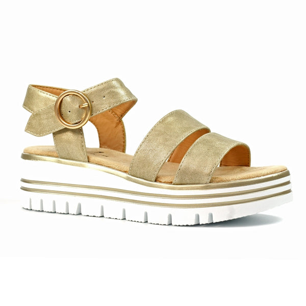 Lunar Dubai Gold Sandal