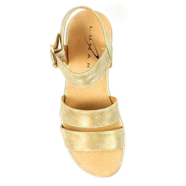 Lunar Dubai Gold Sandal