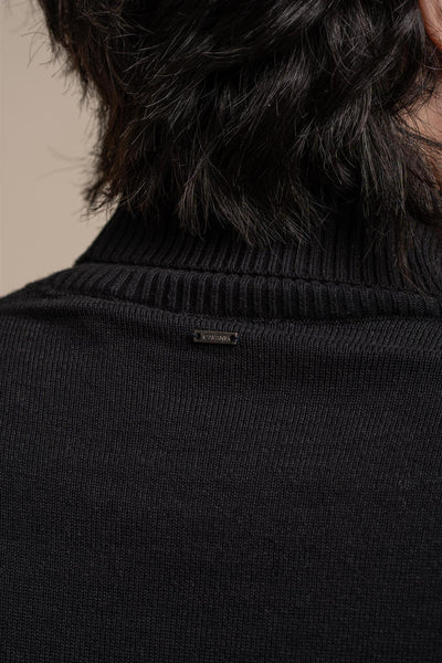 Cavani Karris Roll Neck Jumper Black