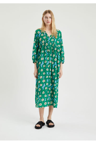 Compania Fantastica Flower Print Midi Tunic Dress