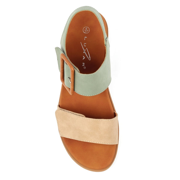 Lunar Gabby Mint Sandal
