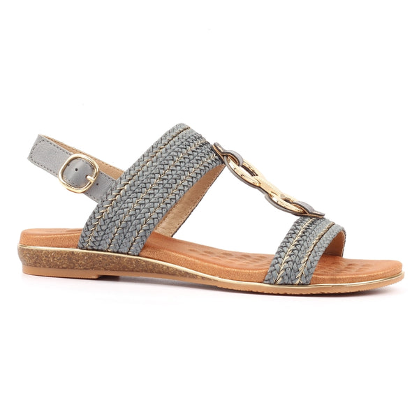 Lunar Mila Dark Grey Sandal