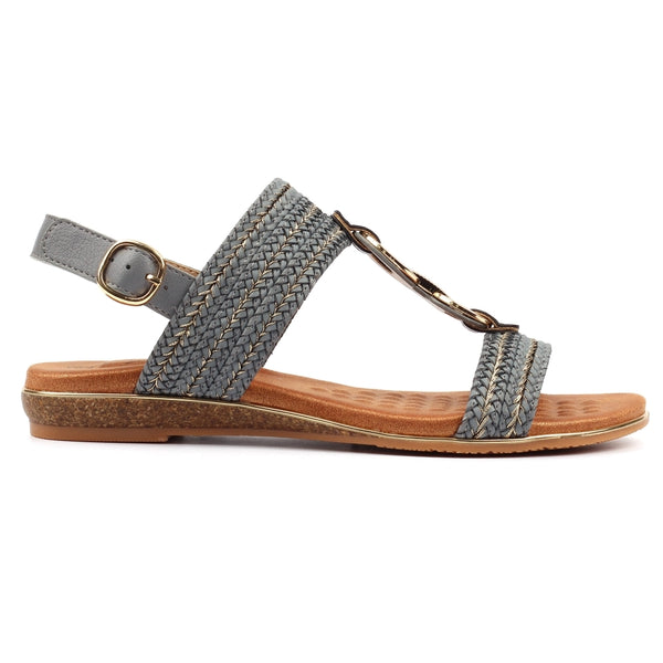 Lunar Mila Dark Grey Sandal
