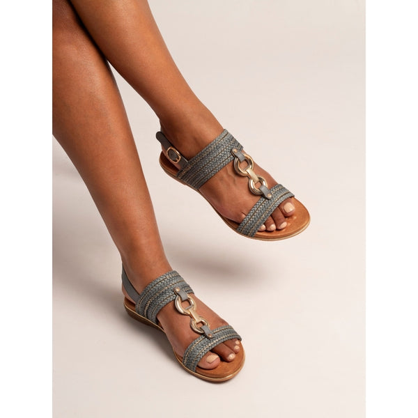 Lunar Mila Dark Grey Sandal
