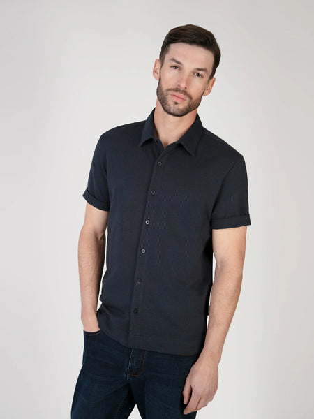 MishMash Zone Navy Short Sleeve Shirt