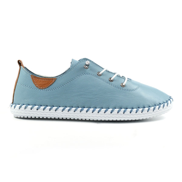 Lunar St. Ives Leather Light Blue