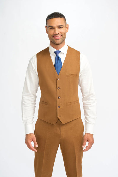 Cavani James Sierra Super 130s Wool Three Piece Suit £500