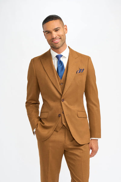 Cavani James Sierra Super 130s Wool Three Piece Suit £500