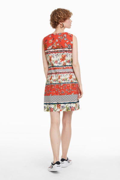 Desigual Multi Pattern Dress