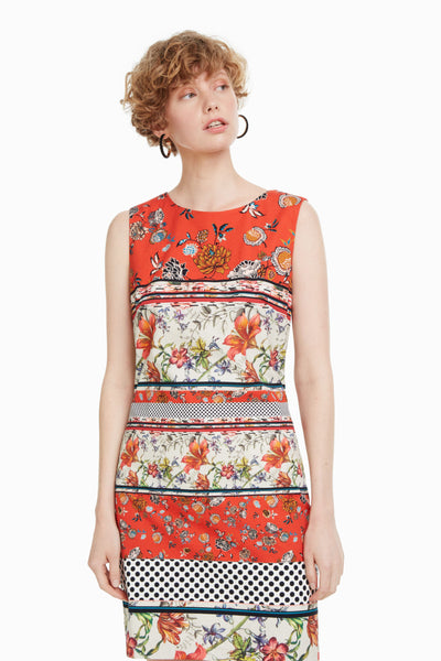 Desigual Multi Pattern Dress