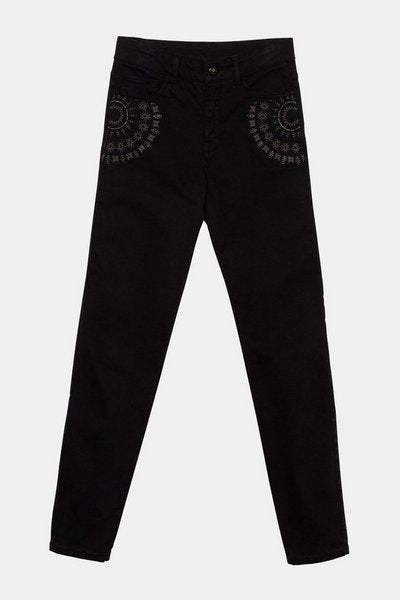 Desigual Black Skinny Jeans
