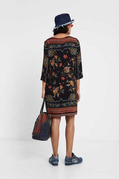 Desigual Floral Straight Dress