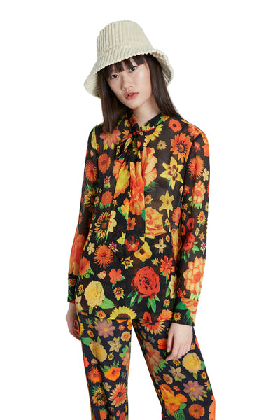 Desigual Silk Blouse Multi Colour