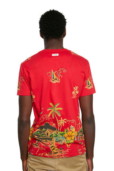 Desigual Tropical Print T-Shirt