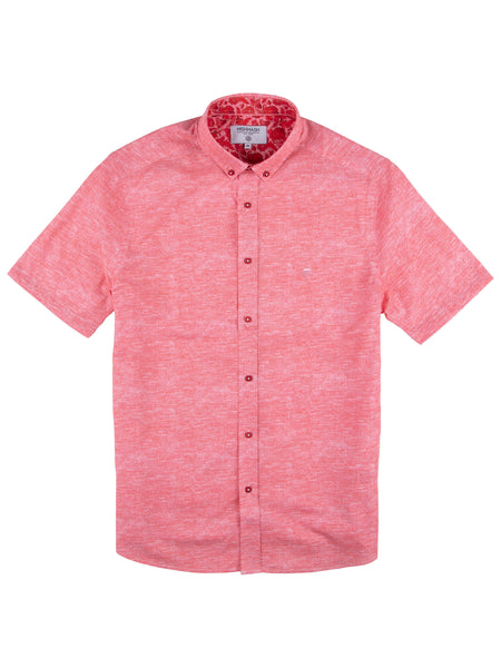 Mish Mash 'Breaker' Pink Short Sleeved Shirt