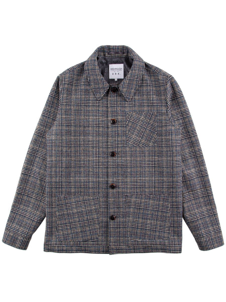 MishMash BOXY FIT FUSE BLUE CHECK TAILORED JACKET