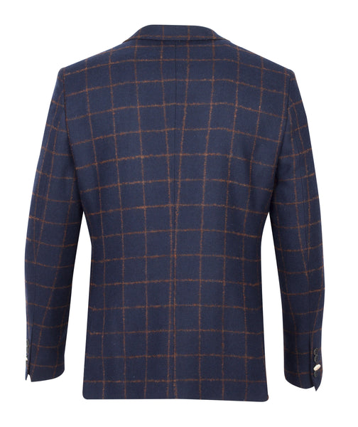 Two Button Suit Blazer- Navy by Guide London