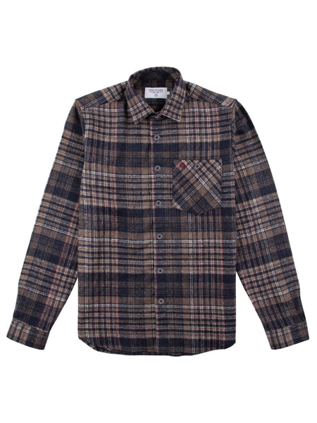 Mish Mash 'Storm' Check Flannel Shirt