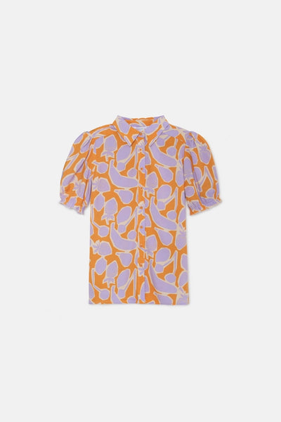 Compania Fantastica Fruit Print Short-Sleeve Shirt